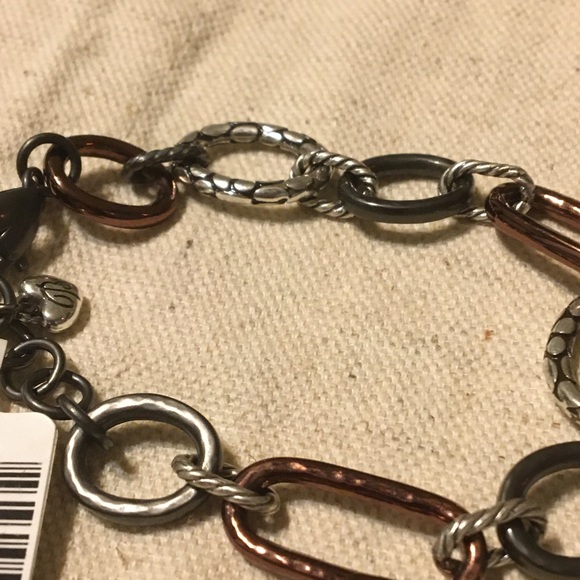 Brighton Vintage Pebble Link Bracelet - Picture 2 of 10